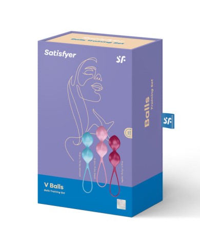 SATISFYER - ENSEMBLE ENTRAÎNEMENT LOVEBALLS 2