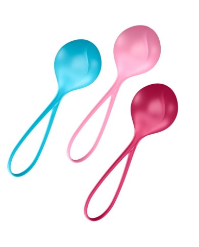 SATISFYER - ENSEMBLE ENTRAÎNEMENT LOVEBALLS 3
