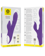 GALATEA - GALO VIBROMASSEUR VIOLET + TÉLÉCOMMANDE WATCHME