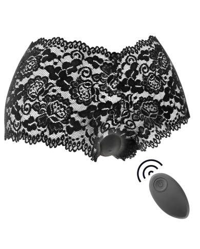 BLACK&SILVER - STIMULATEUR À TÉLÉCOMMANDE ZARA AVEC CULOTTE GRATUITE