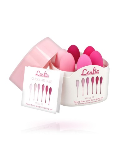 LESLIE - KEGEL FIT ENSEMBLE D'ENTRAÎNEMENT MUSCULAIRE PELVIEN 6 PCS