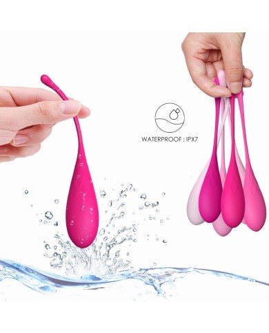LESLIE - KEGEL FIT ENSEMBLE D'ENTRAÎNEMENT MUSCULAIRE PELVIEN 6 PCS
