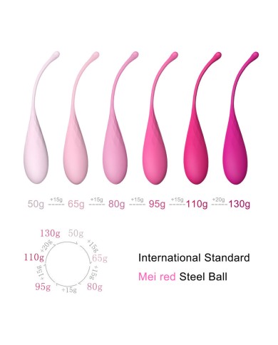 LESLIE - KEGEL FIT ENSEMBLE D'ENTRAÎNEMENT MUSCULAIRE PELVIEN 6 PCS