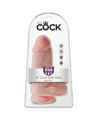 KING COCK - PÉNIS RÉALISTE CHUBBY 23 CM