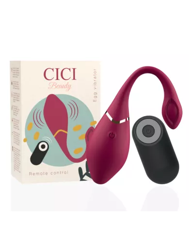 CICI BEAUTY - PREMIUM SILICONE EGG VIBRATEUR TÉLÉCOMMANDE CICI BEAUTY - PREMIUM SILICONE EGG VIBRATEUR TÉLÉCOMMANDE