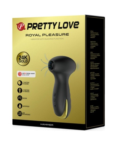 PRETTY LOVE - MARTEAU INTELLIGENT À VIBRATION ET ASPIRATION