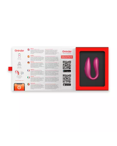 ONINDER - LISBOA G-SPOT & CLITORAL STIMULATEUR ROSE - APPLICATION GRATUITE