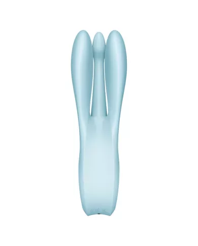 SATISFYER - VIBRATEUR THREESOME 1 BLEU
