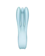 SATISFYER - VIBRATEUR THREESOME 1 BLEU