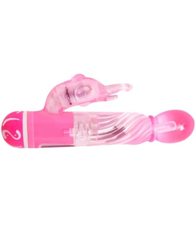 BAILE - VIBRATEUR MULTIVITESSES AVEC STIMULATEUR ROSE