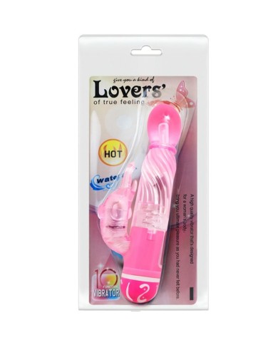 BAILE - VIBRATEUR MULTIVITESSES AVEC STIMULATEUR ROSE