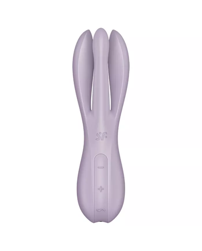 SATISFYER - VIBRATEUR THREESOME 2 VIOLET SATISFYER - VIBRATEUR THREESOME 2 VIOLET