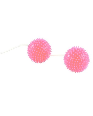 BAILE - BALLES TEXTURÉES ROSE PROFONDEMENT PLAISIR 3.6 CM