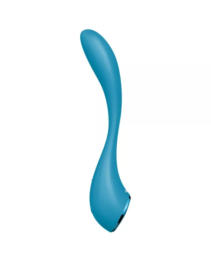 SATISFYER - VIBRATEUR MULTI G-SPOT FLEX 5 BLEU