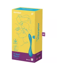 SATISFYER - VIBRATEUR MULTI G-SPOT FLEX 5 BLEU
