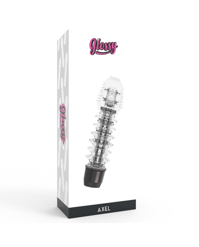 GLOSSY - VIBRATEUR AXEL NOIR