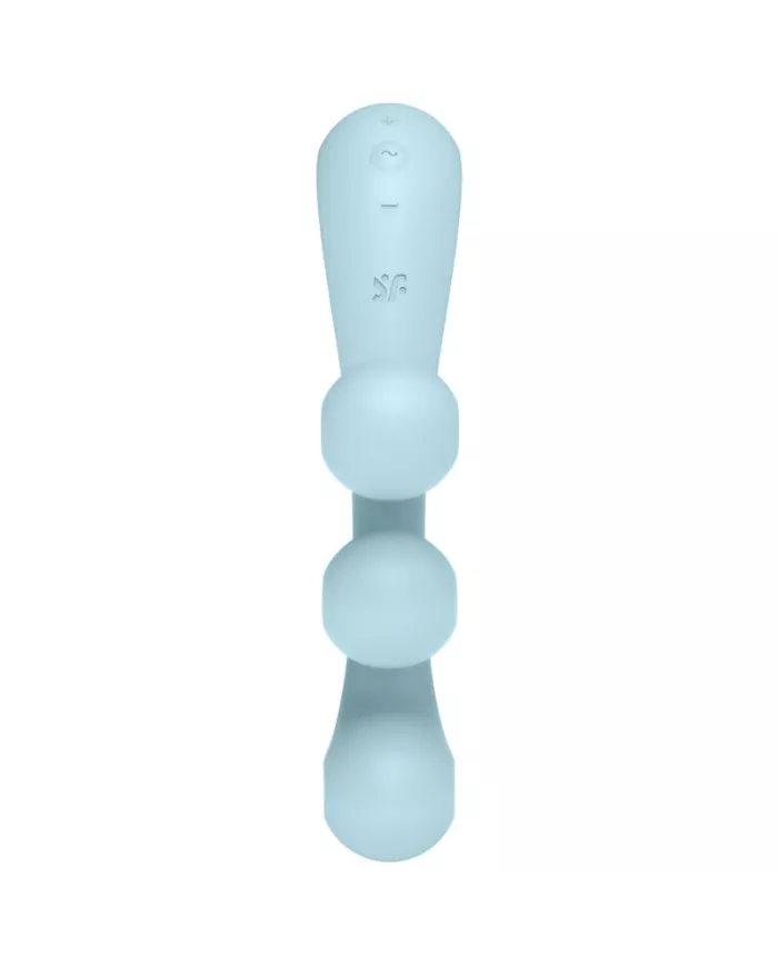SATISFYER - VIBRATEUR MULTI TRI BALL 2 BLEU