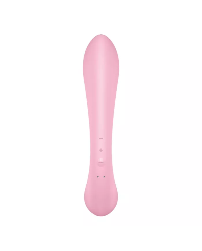 SATISFYER - VIBRATION HYBRIDE TRIPLE OH ROSE SATISFYER - VIBRATION HYBRIDE TRIPLE OH ROSE