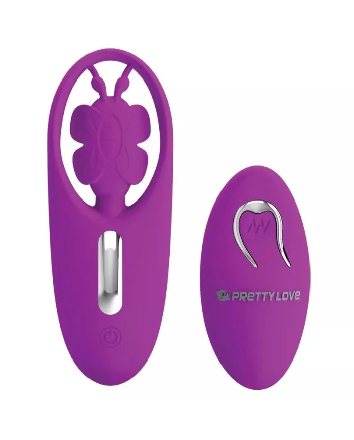 PRETTY LOVE - STIMULATEUR PAPILLON DANCING POUR CULOTTES AVEC TÉLÉCOMMANDE LILAS PRETTY LOVE - STIMULATEUR PAPILLON DANCING POUR CULOTTES AVEC TÉLÉCOMMANDE LILAS