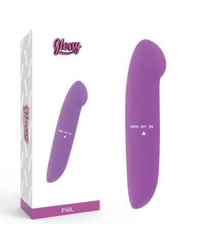 GLOSSY - VIBRATEUR PHIL VIOLET