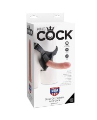 KING COCK HARNAIS AVEC PÉNIS NATUREL RÉALISTE 20,3 CM
