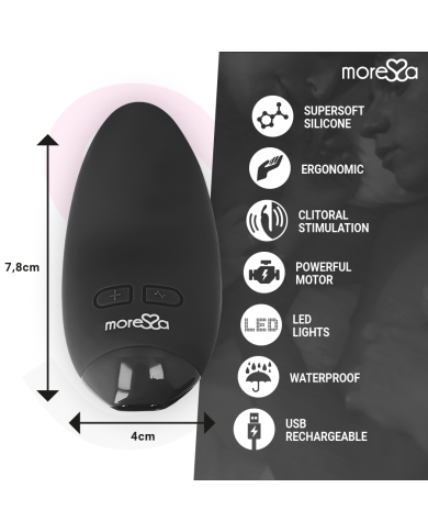 MORESSA - VIBRATEUR BLOSSOM NOIR