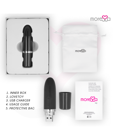 MORESSA - IVY VIBRATEUR STIMULATEUR VOYAGE NOIR