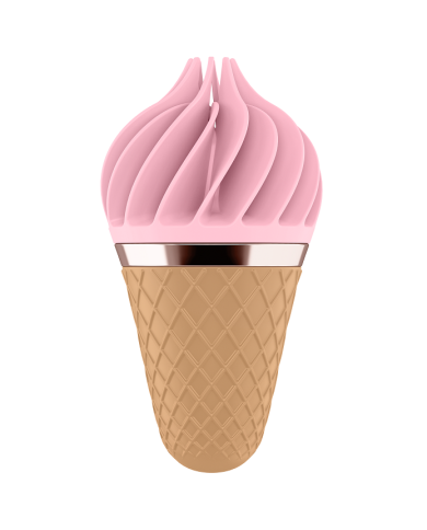 SATISFYER - SPINNATOR SWEET TREAT BRUN & ROSE