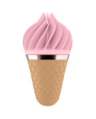 SATISFYER - SPINNATOR SWEET TREAT BRUN & ROSE
