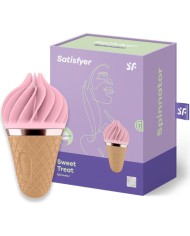 SATISFYER - SPINNATOR SWEET TREAT BRUN & ROSE