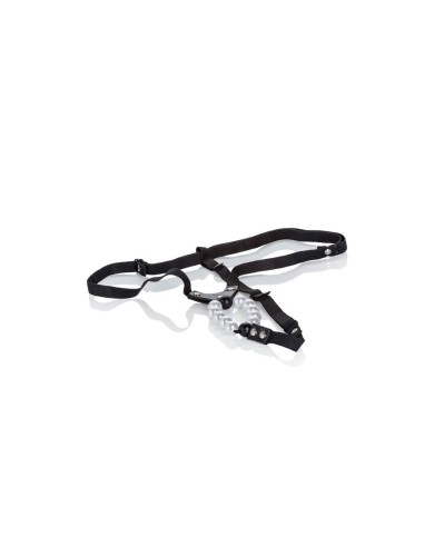 CALEXOTICS - LOVERS STRING AVEC PERLES DE PLAISIR