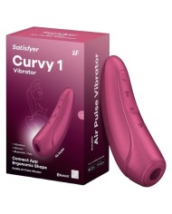 SATISFYER - CURVY 1 ROUGE ROSE