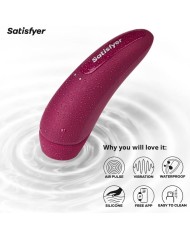 SATISFYER - CURVY 1 ROUGE ROSE