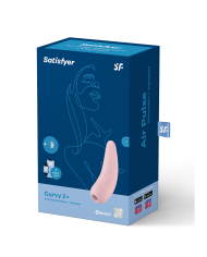 SATISFYER - CURVY 1 ROUGE ROSE