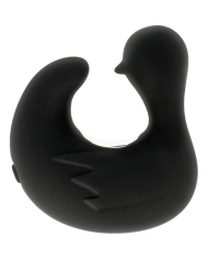 BLACK&SILVER - DÉ À DÉS À CANARD RECHARGEABLE EN SILICONE STIMULANT DUCKYMANIA