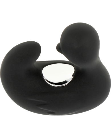 BLACK&SILVER - DÉ À DÉS À CANARD RECHARGEABLE EN SILICONE STIMULANT DUCKYMANIA