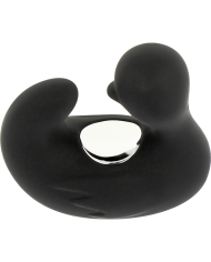 BLACK&SILVER - DÉ À DÉS À CANARD RECHARGEABLE EN SILICONE STIMULANT DUCKYMANIA