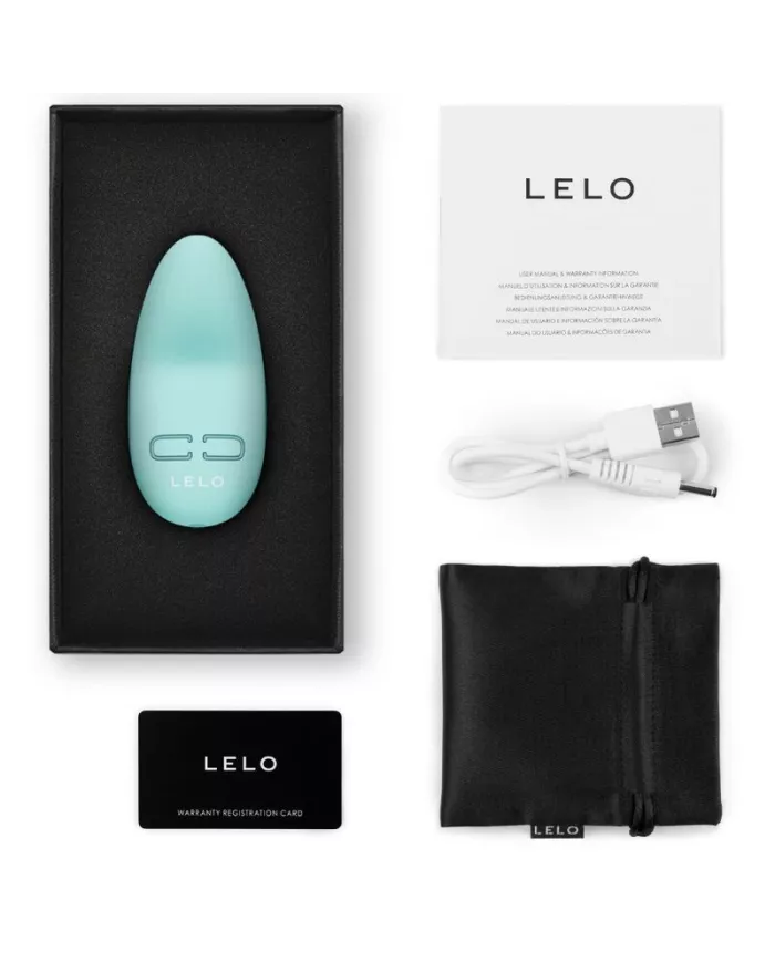 LELO - MASSEUR PERSONNEL LILY 3 - VERT POLAIRE