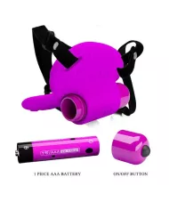 PRETTY LOVE - MASSEUR DE CLITORIS HEARTBEAT 10 MODES DE VIBRATION VIOLET