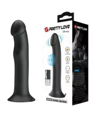 PRETTY LOVE - VIBRATEUR MURRAY ET ONDES STIMULANTES CLITORIDIENNES NOIR