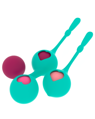 RITHUAL - ENSEMBLE DENTRAÎNEMENT PELVIEN DEVA AQUA GREEN