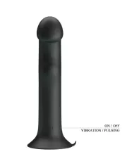 PRETTY LOVE - VIBRATEUR MURRAY ET ONDES STIMULANTES CLITORIDIENNES NOIR