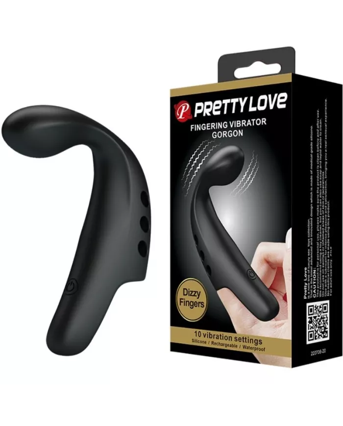 PRETTY LOVE - DÉS VIBRATEUR BLACK GORGON PRETTY LOVE - DÉS VIBRATEUR BLACK GORGON