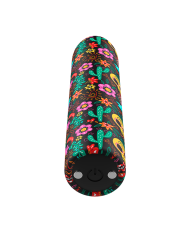 CUSTOM BULLETS - BULLETS PERSONNALISÉS RECHARGEABLE FLORAL 10 INTENSITIES