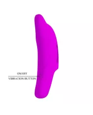 PRETTY LOVE - PUISSANT STIMULATEUR DE DOIGTS VIOLET DELPHINI PRETTY LOVE - PUISSANT STIMULATEUR DE DOIGTS VIOLET DELPHINI