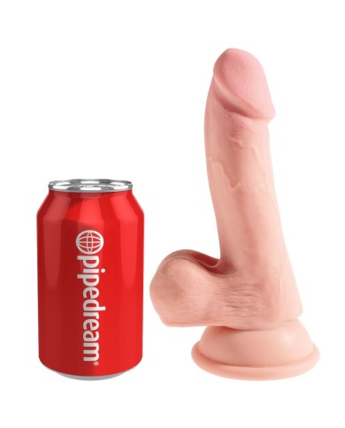 KING COCK - GODE TRIPLE DENSITÉ 14 CM