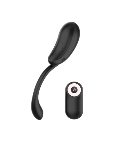 COQUETTE CHIC DESIRE - OEUF VIBRANT TÉLÉCOMMANDE RECHARGEABLE NOIR/OR