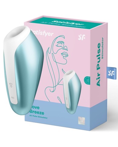 SATISFYER - LOVE BREEZE SUCCIONADOR BLEU GLACE