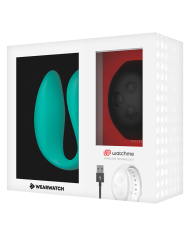 WEARWATCH - VIBRATEUR DOUBLE TECHNOLOGIE WATCHME AIGUE-MARINE / JET