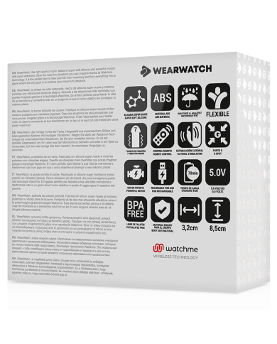 WEARWATCH - WATCHME VIBRATEUR DOUBLE TECHNOLOGIE EAU DE MER / ROSE